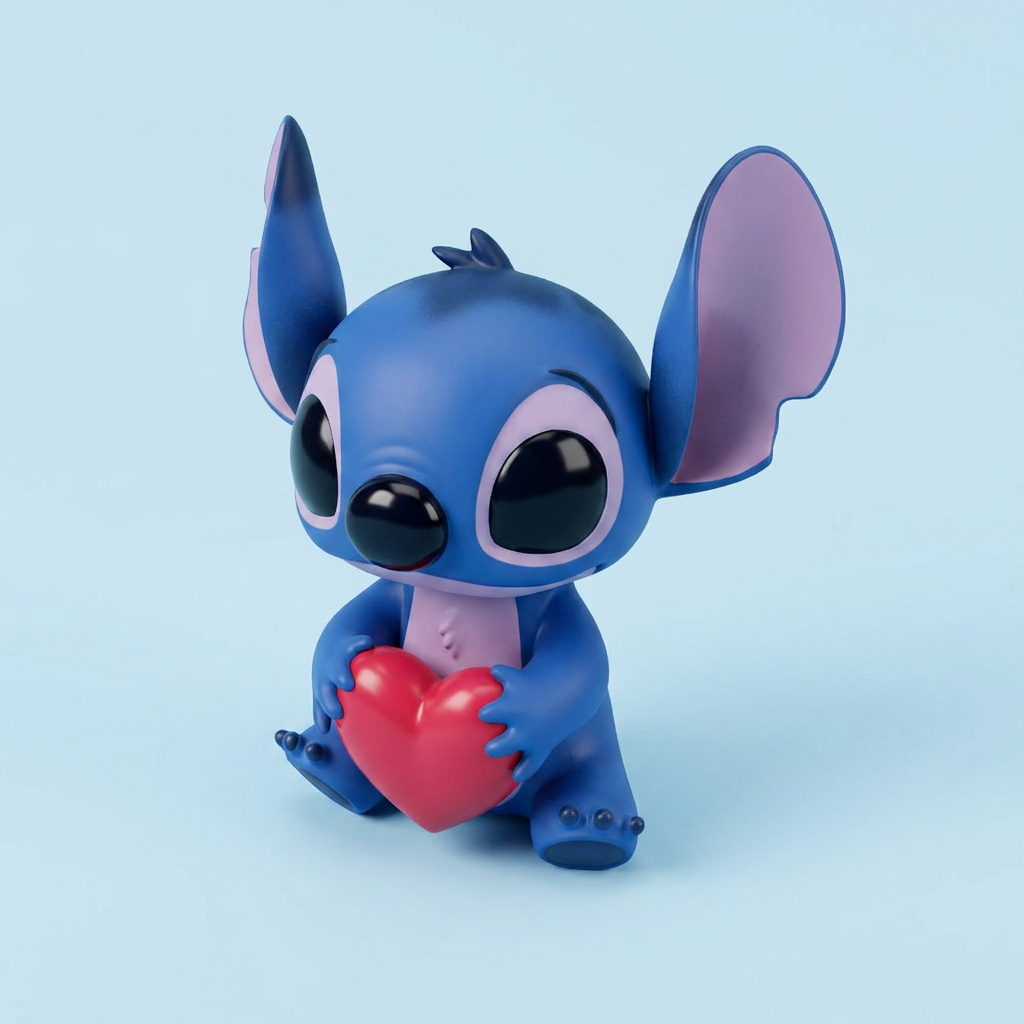 Stitch (with Heart)