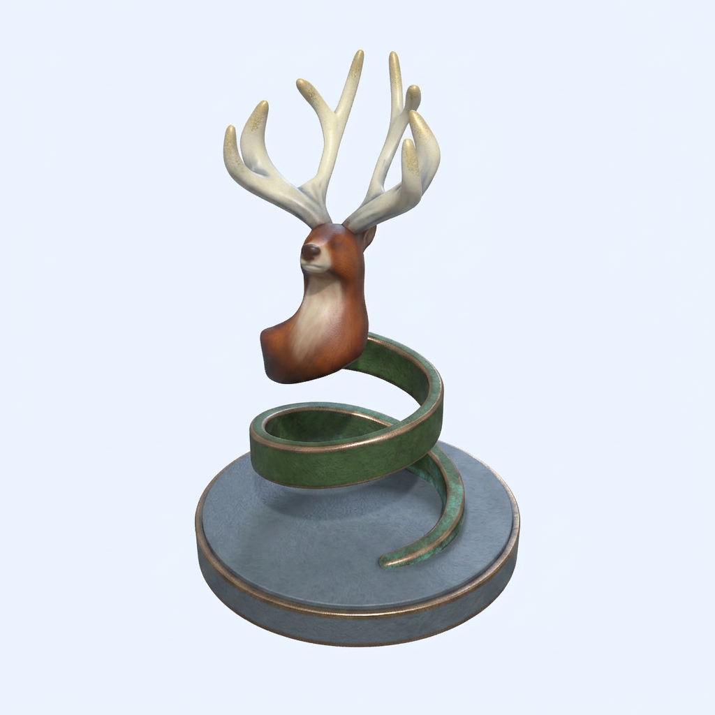 Deer Candleholder